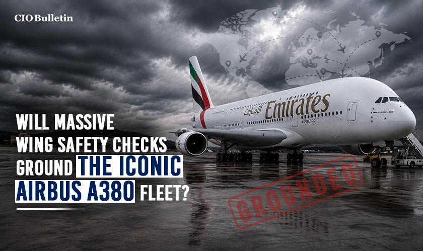  Airbus A380 Wing Inspections Spark Drama 